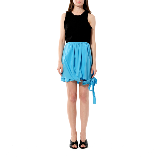 Georgette Skirt in Blue