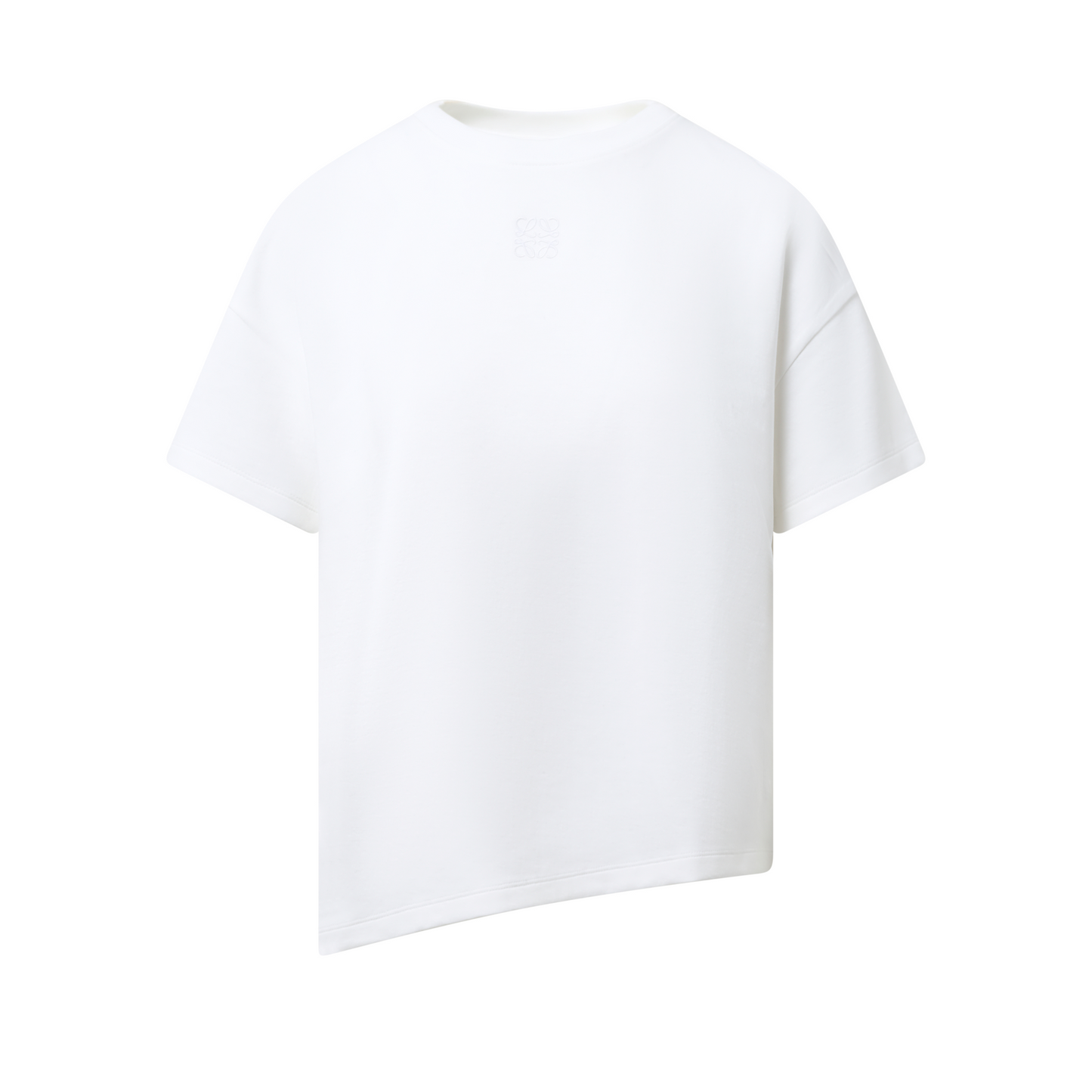 Asymmetric T-Shirt in White