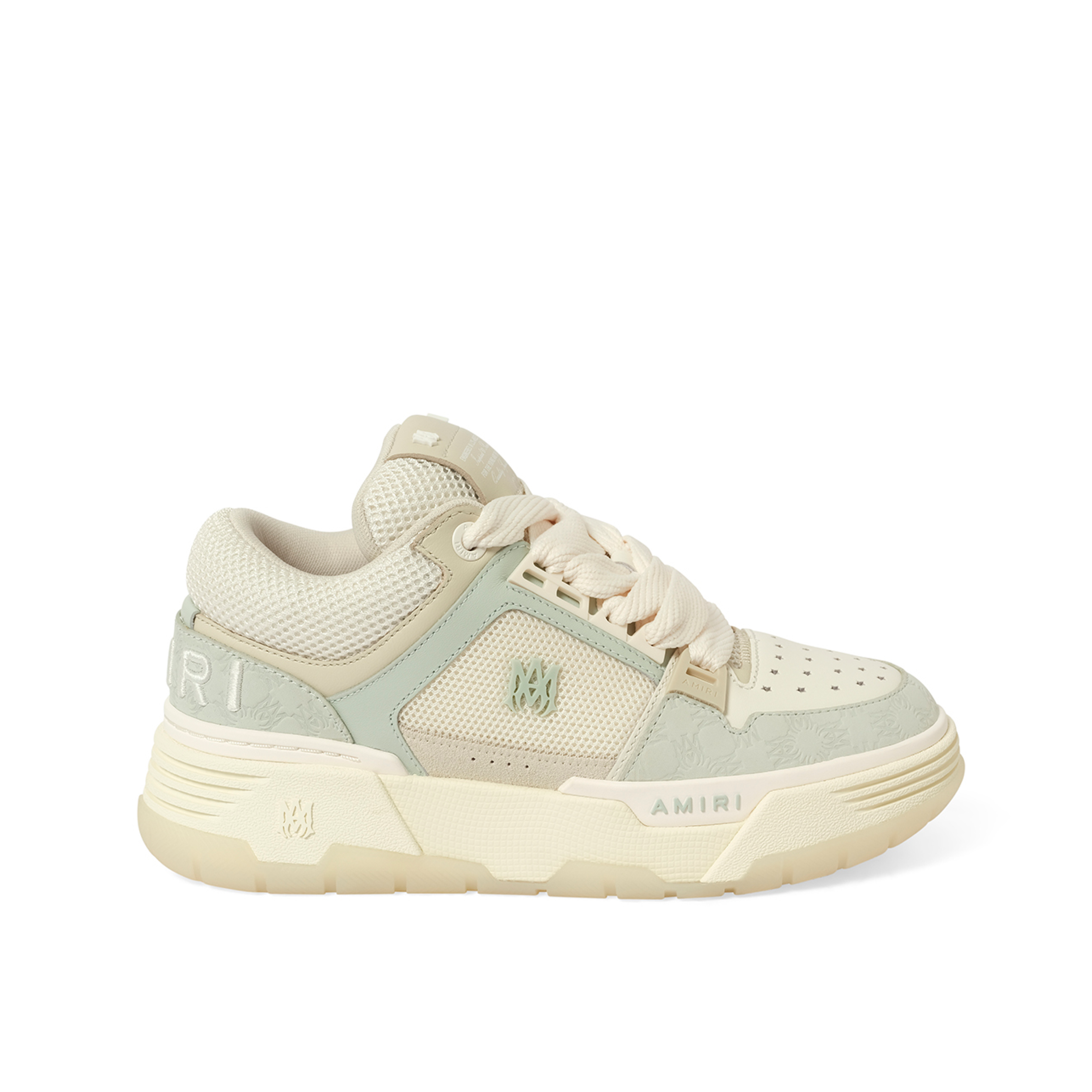 MA Quad Debossed MA-1 Sneaker in Pale Mint