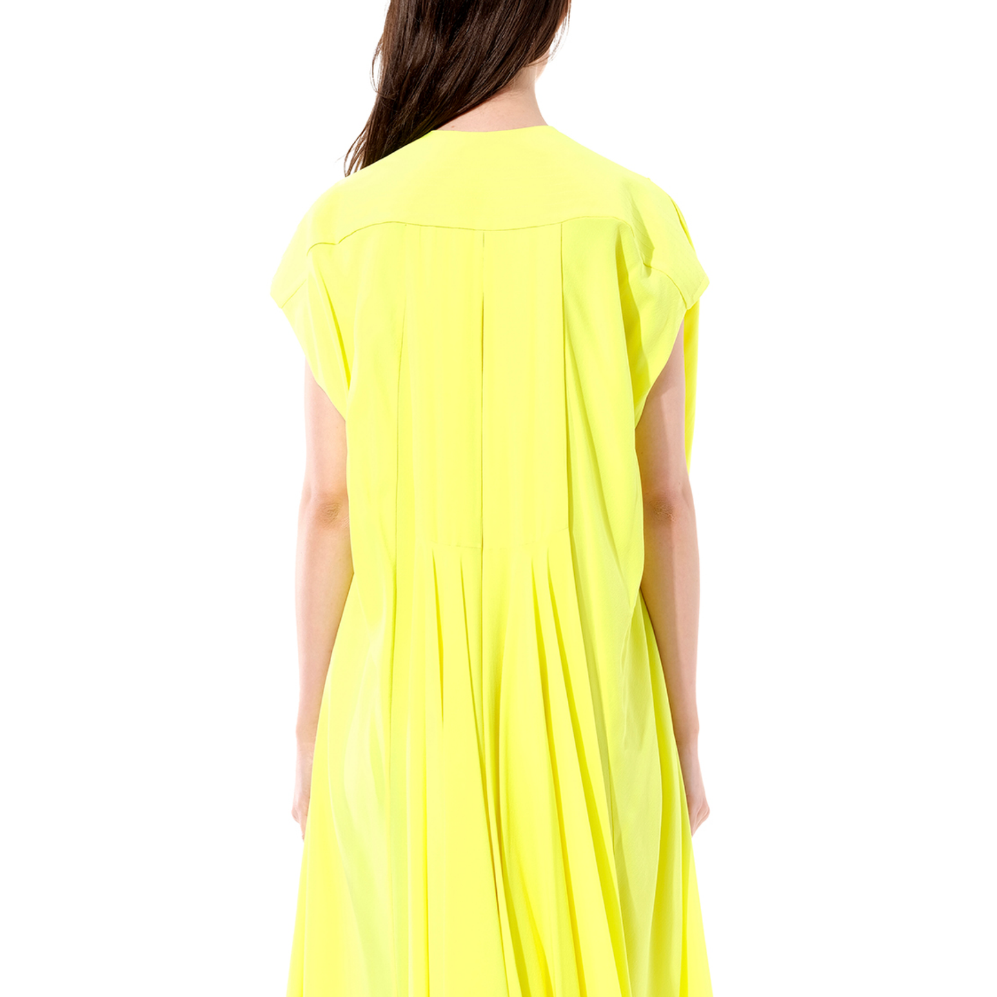 Crepe Dress in Yellow