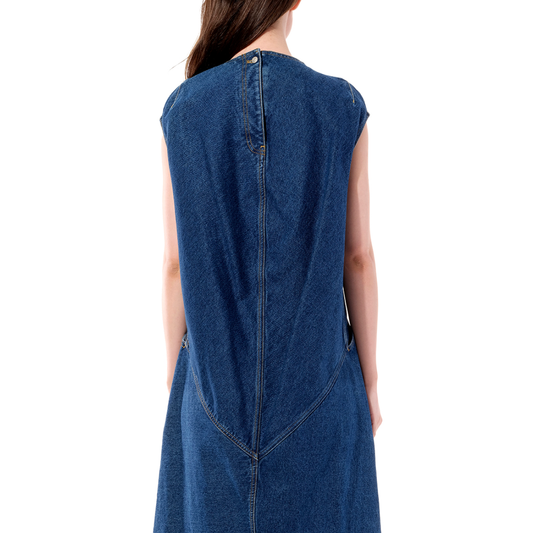 Denim Dress in Blue