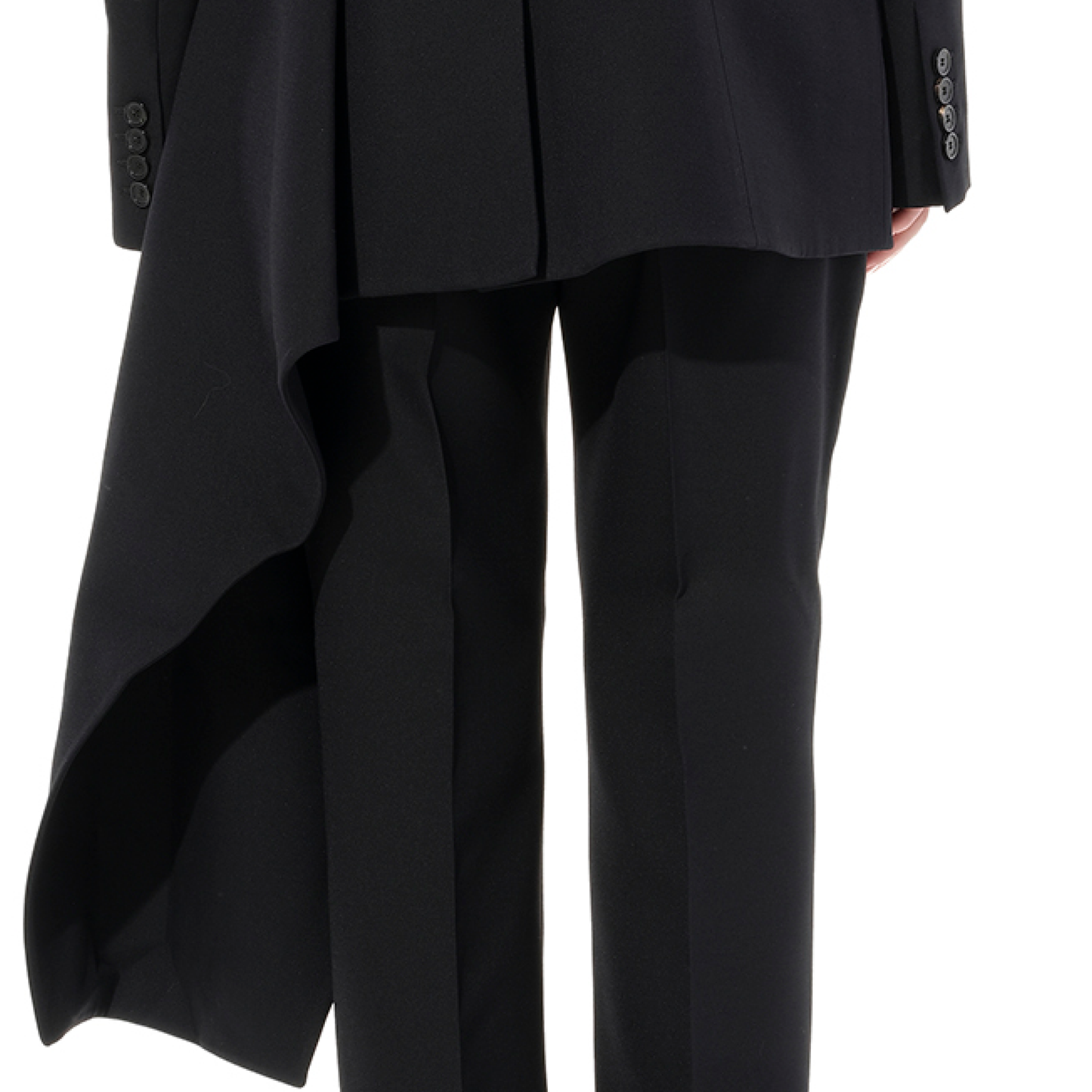 Drape Jacket in Black