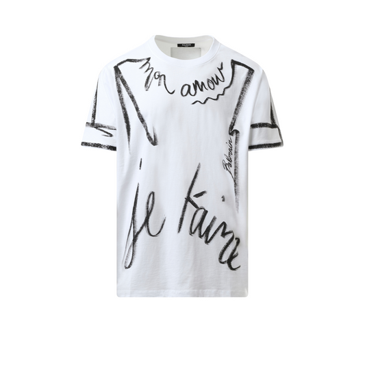 Je T
Aime T-Shirt in White/Black