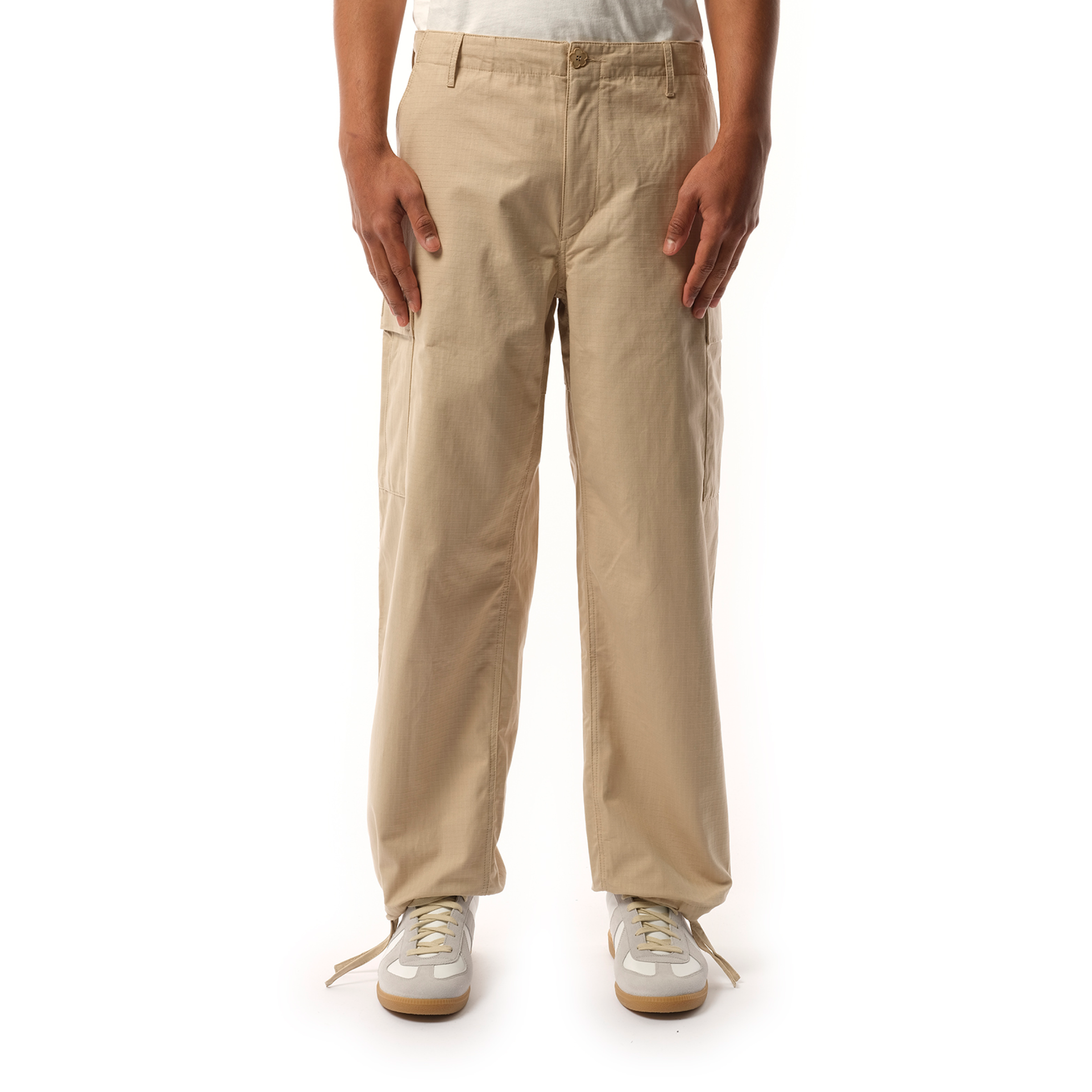 Cargo Workwear Pants in Beige