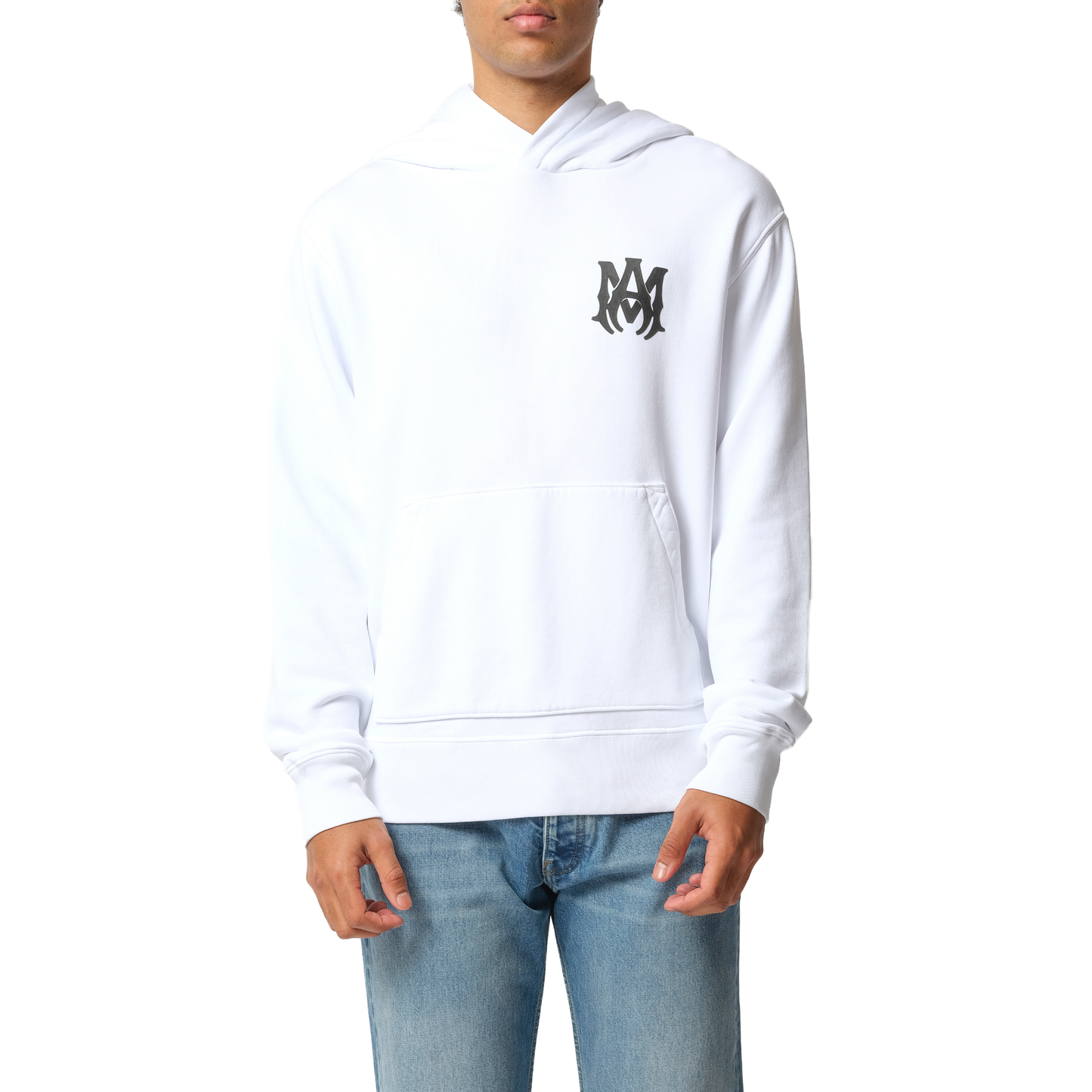 MA Core Logo Hoodie in White