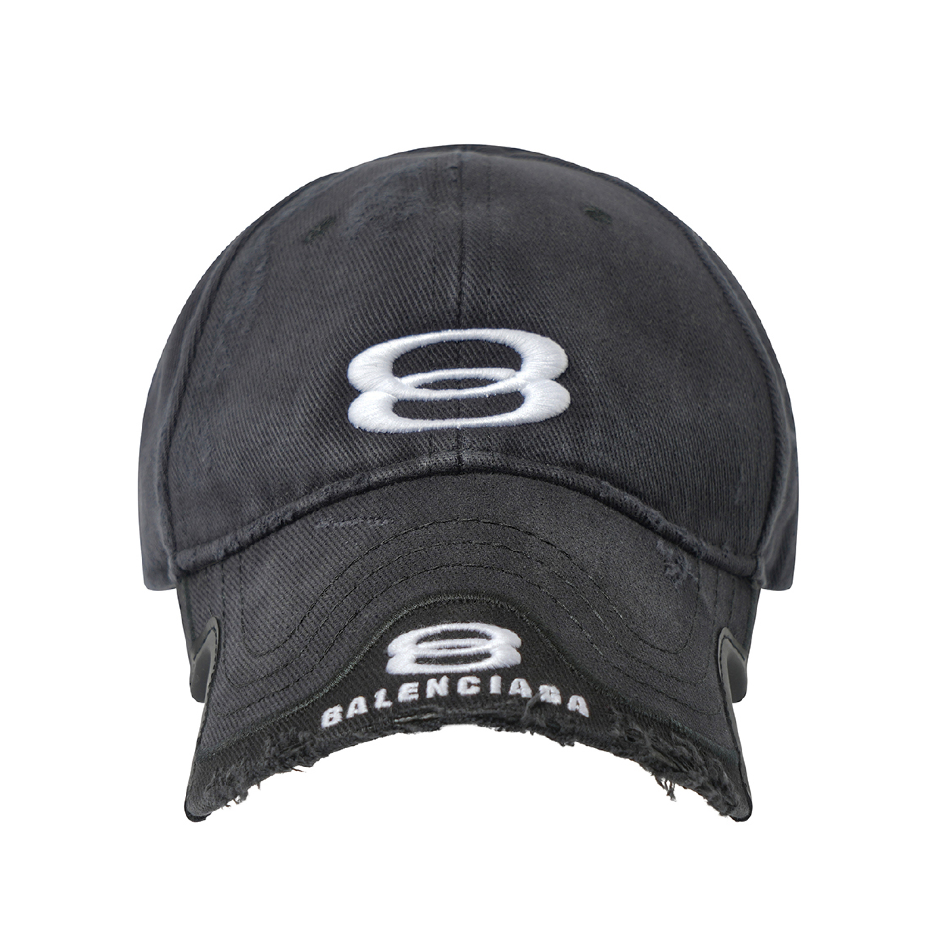 Double Unity Cap in Black/White