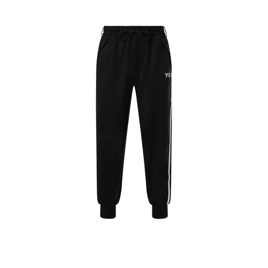 3 Stripe Cuff Pants in Black