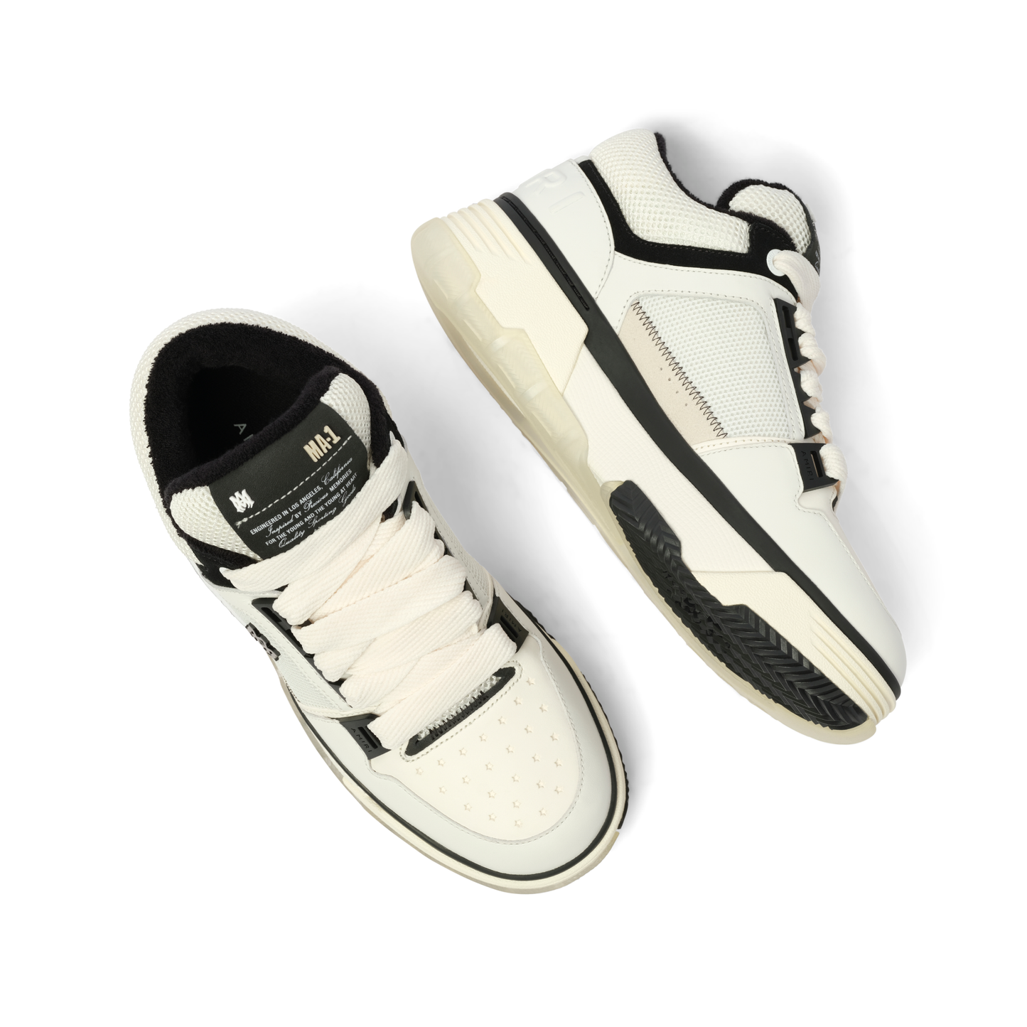 MA-1 Sneaker in White/Black