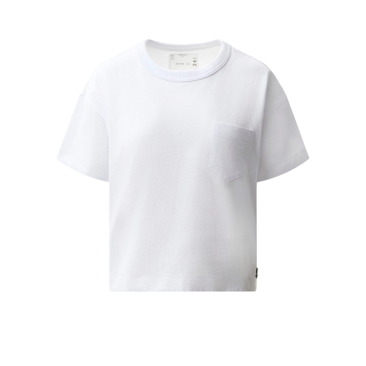 S Jersey T-Shirt in White