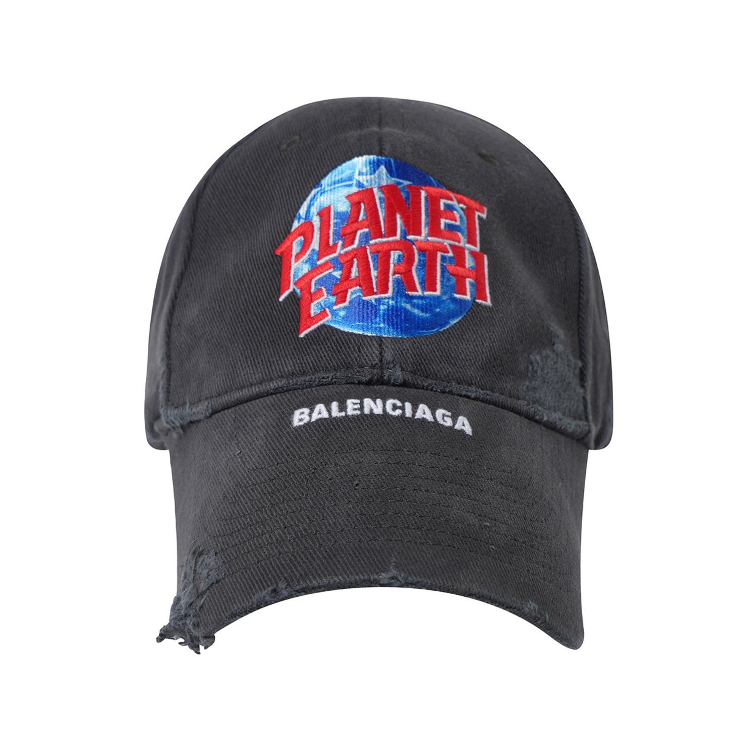 Planet Earth Cap in Washed Black/Multicolour