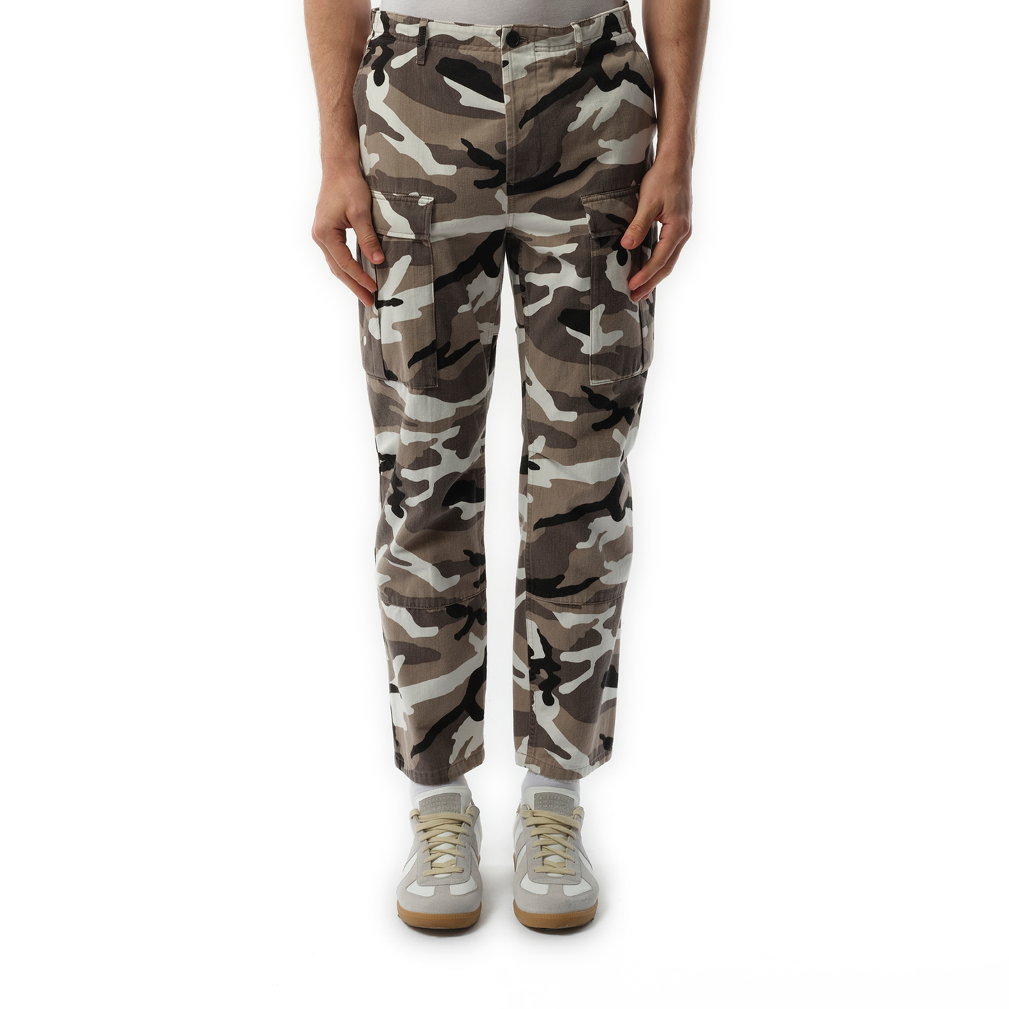 Army Pants in White