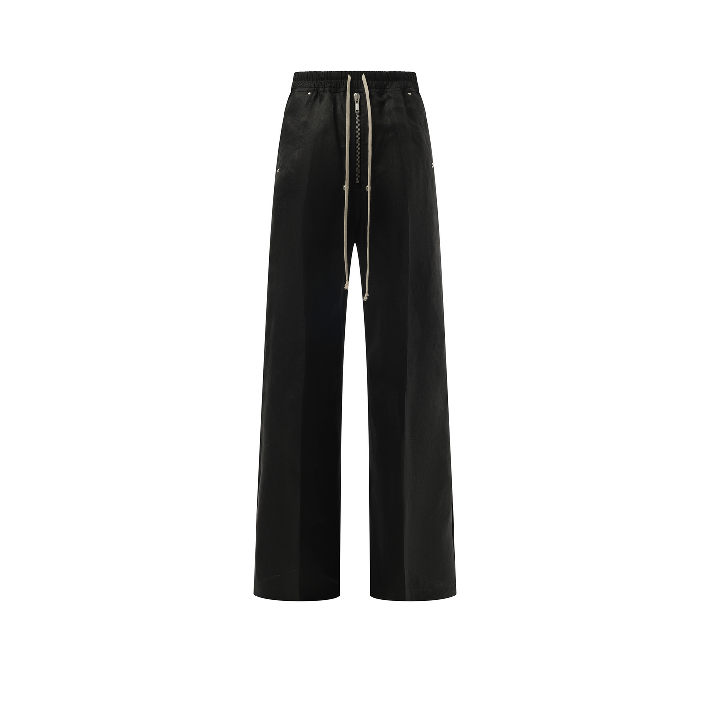 Linen Wide Bela Pants in Black