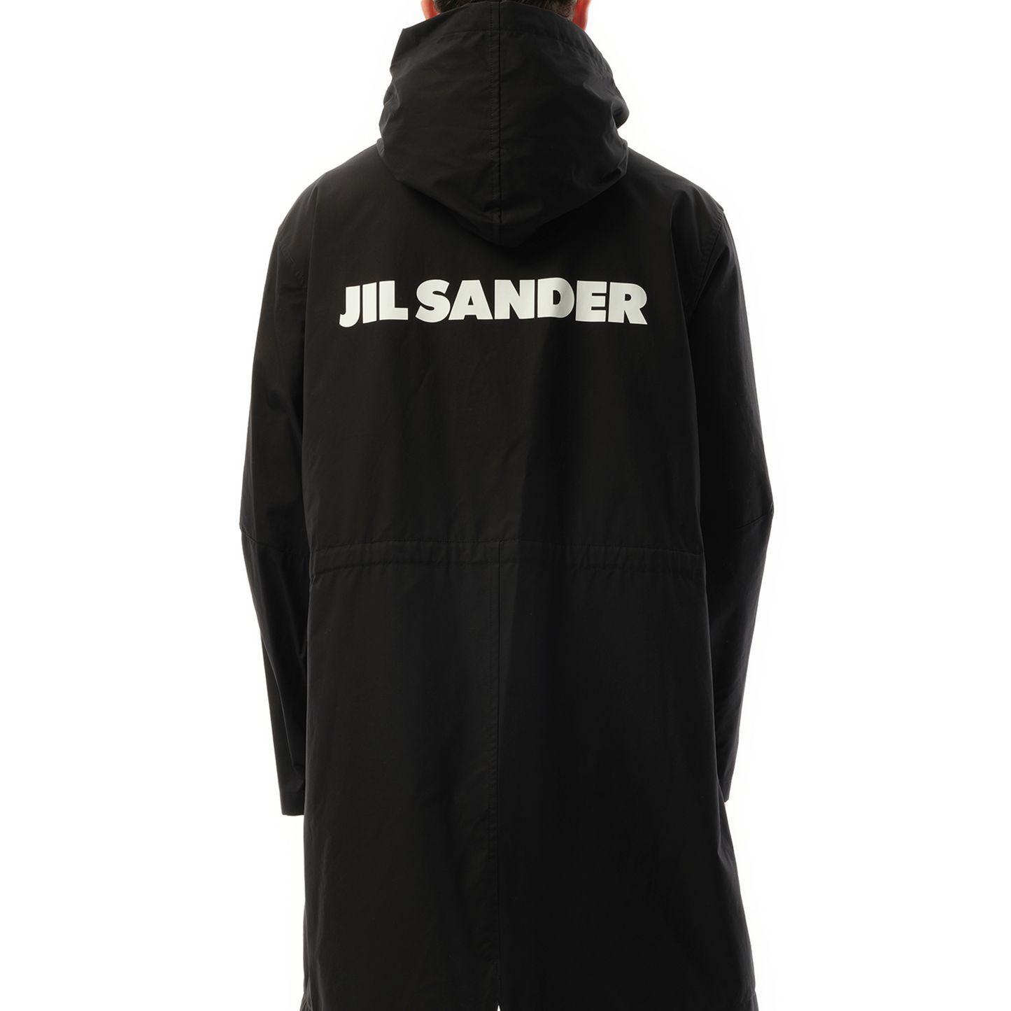 Jil Sander Logo Sport Coat in Black