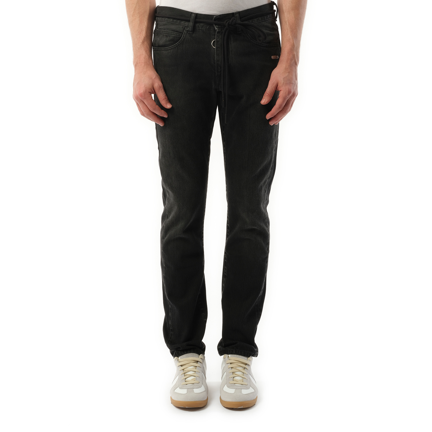 Slim Back Dart Jeans in Grey