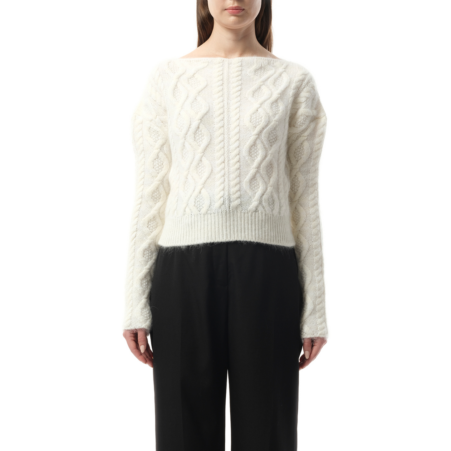 Knitted Top in Ivory