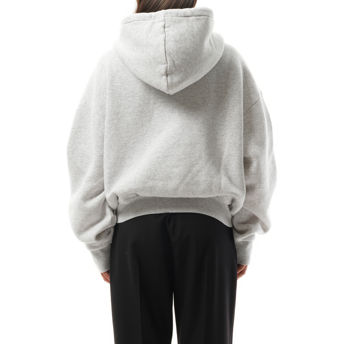 Le Hoodie Corto Uni Club in Grey