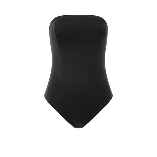 Pipette Bodysuit in Black