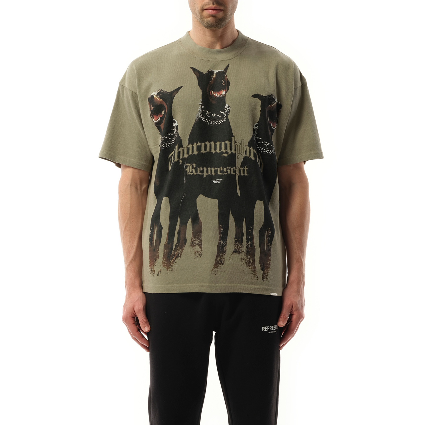 Thoroughbred T-Shirt in Khaki