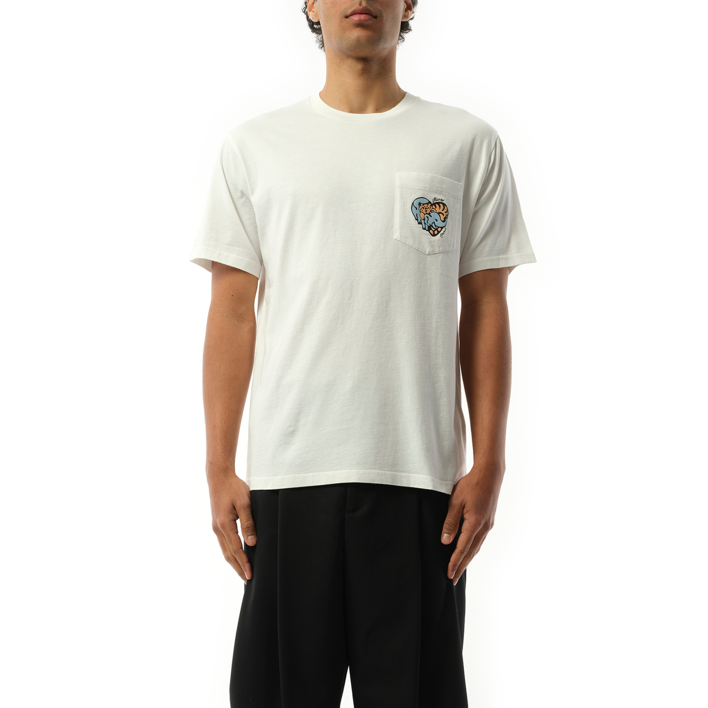 CVD Classic Pocket T-Shirt in Off White