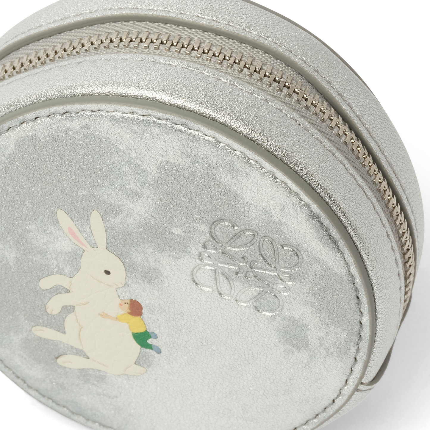 Bunnies Cookie Coincase in Silver