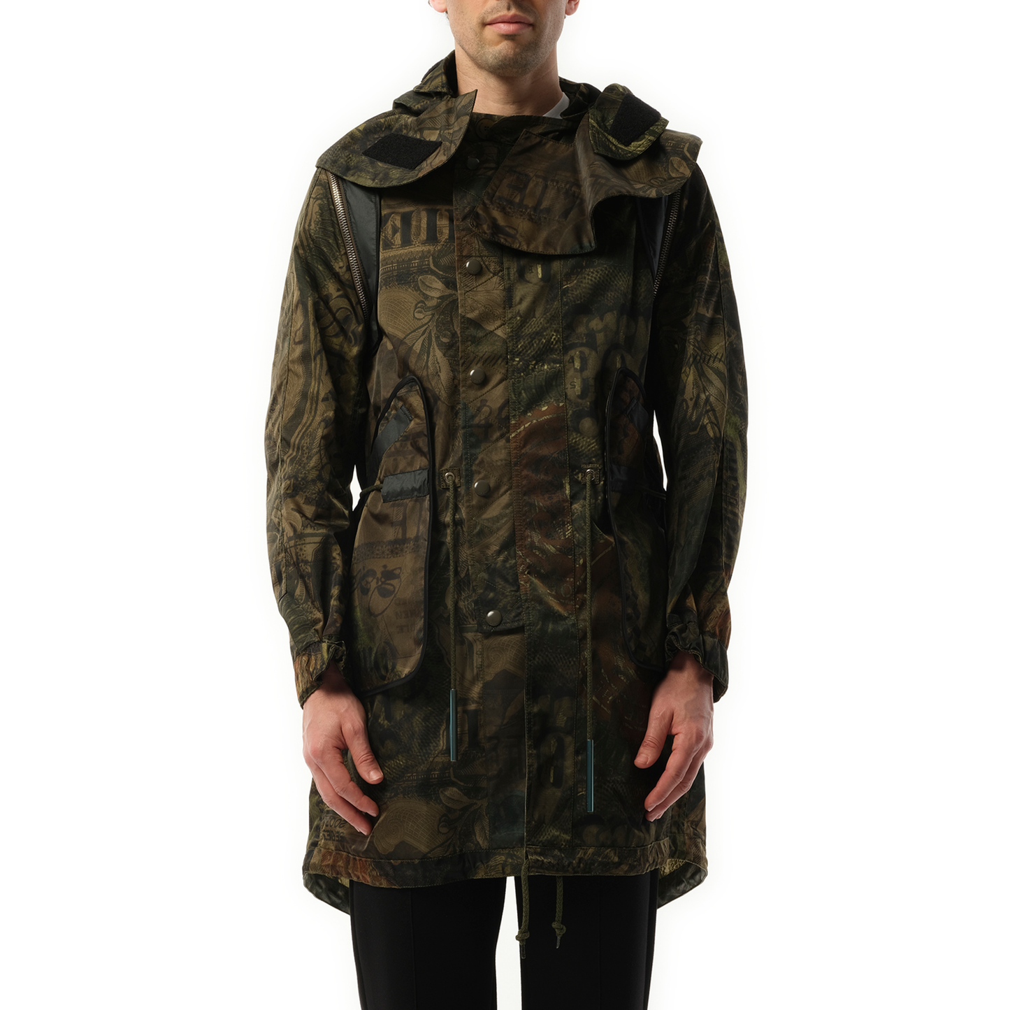 Podium Dollar Coat in Khaki