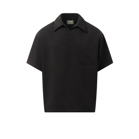 Polo Shirt in Black