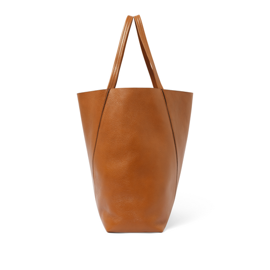 Chloe Spin Large Tote Bag in Clay Brown