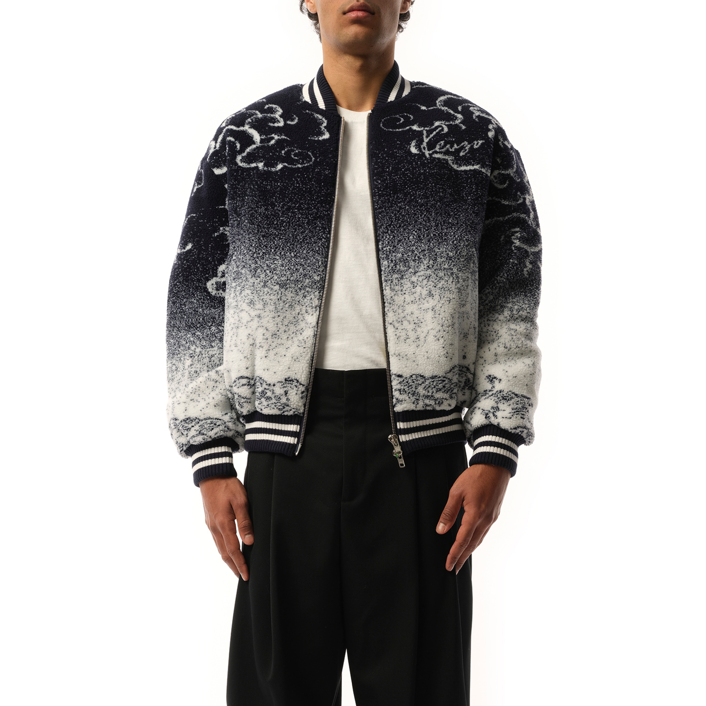 Kenzo Cloud Tiger Bomber Jacket in Multicolour