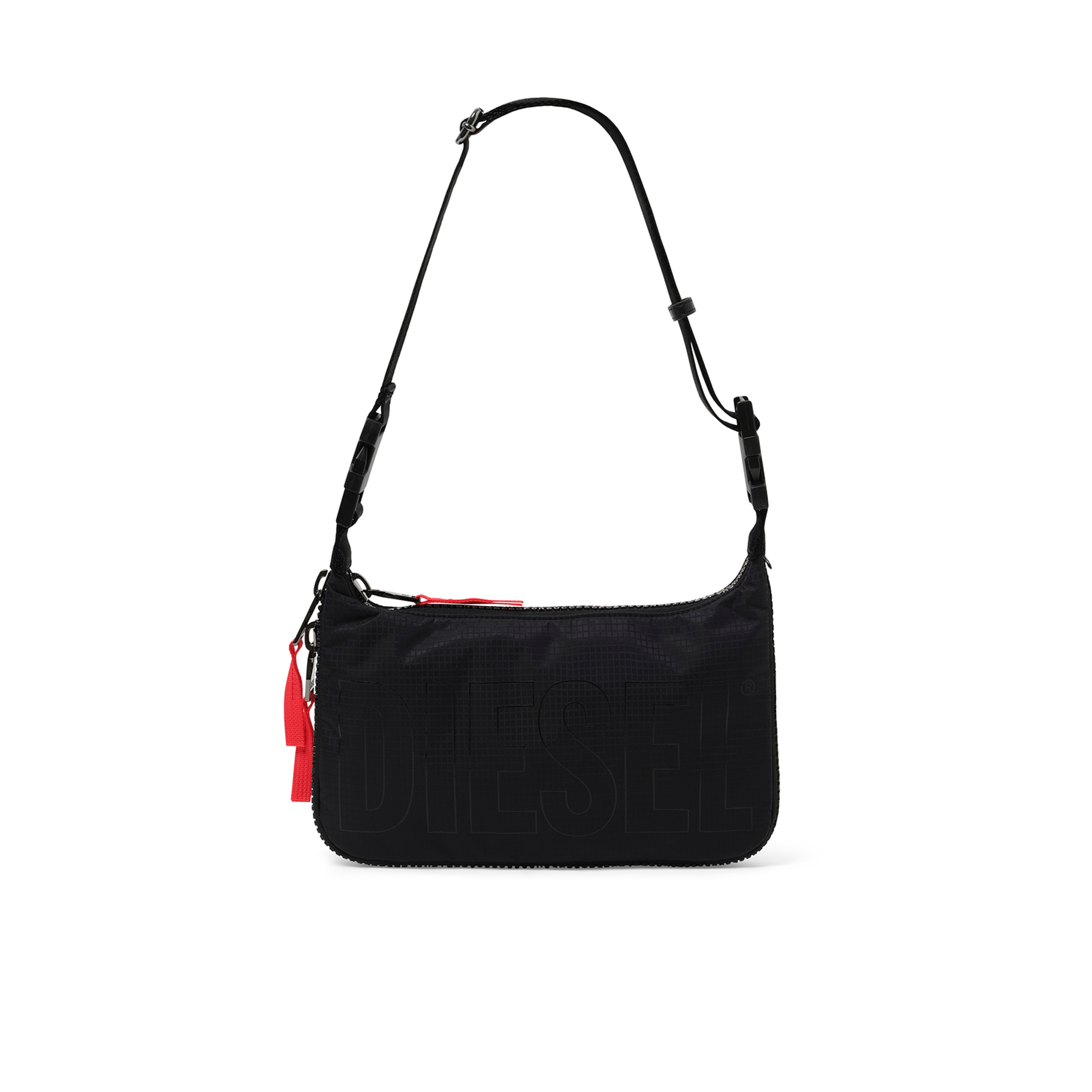 Zip-D Shoulder Bag in Black