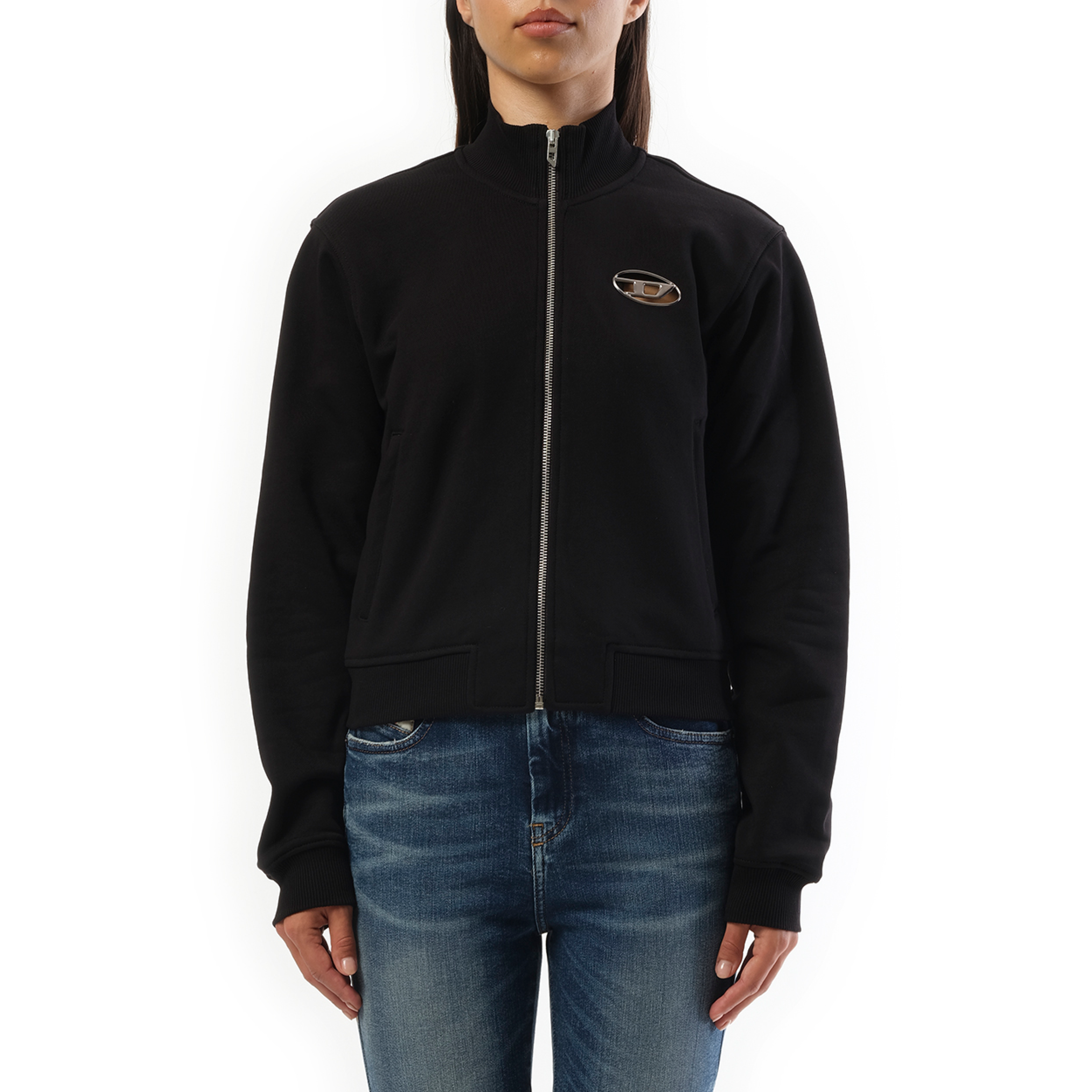 F-Flacin Zip Jacket in Black