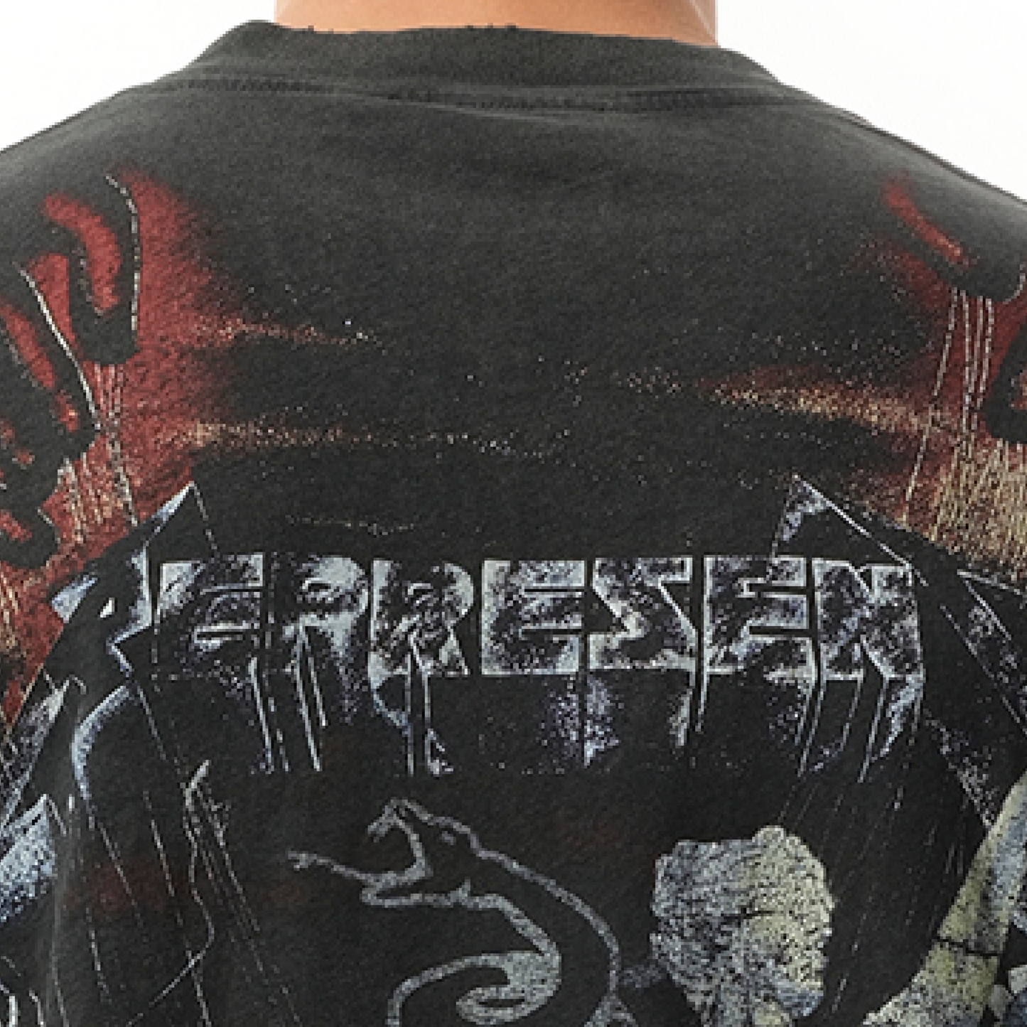 Metallica Master of Puppets T-Shirt in Vintage Grey