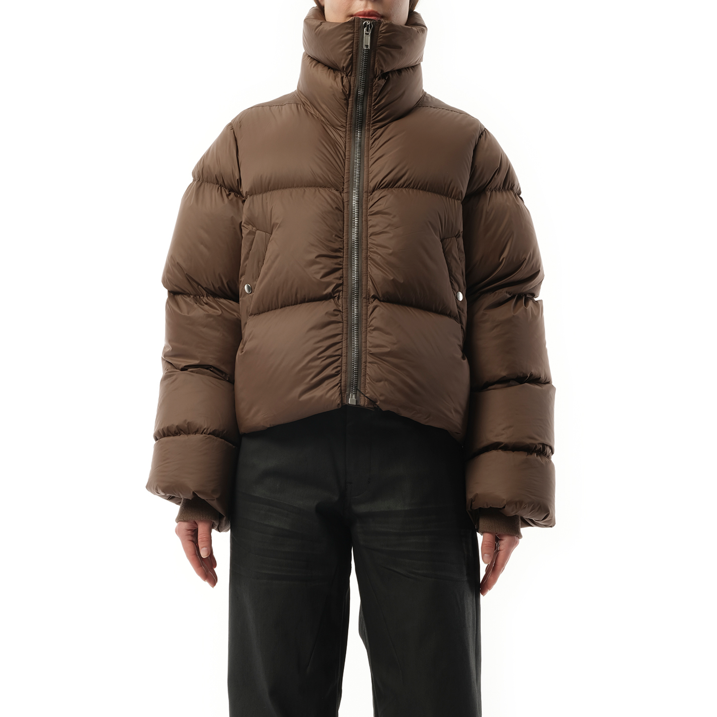 Turtle Down Jacket in Fawn