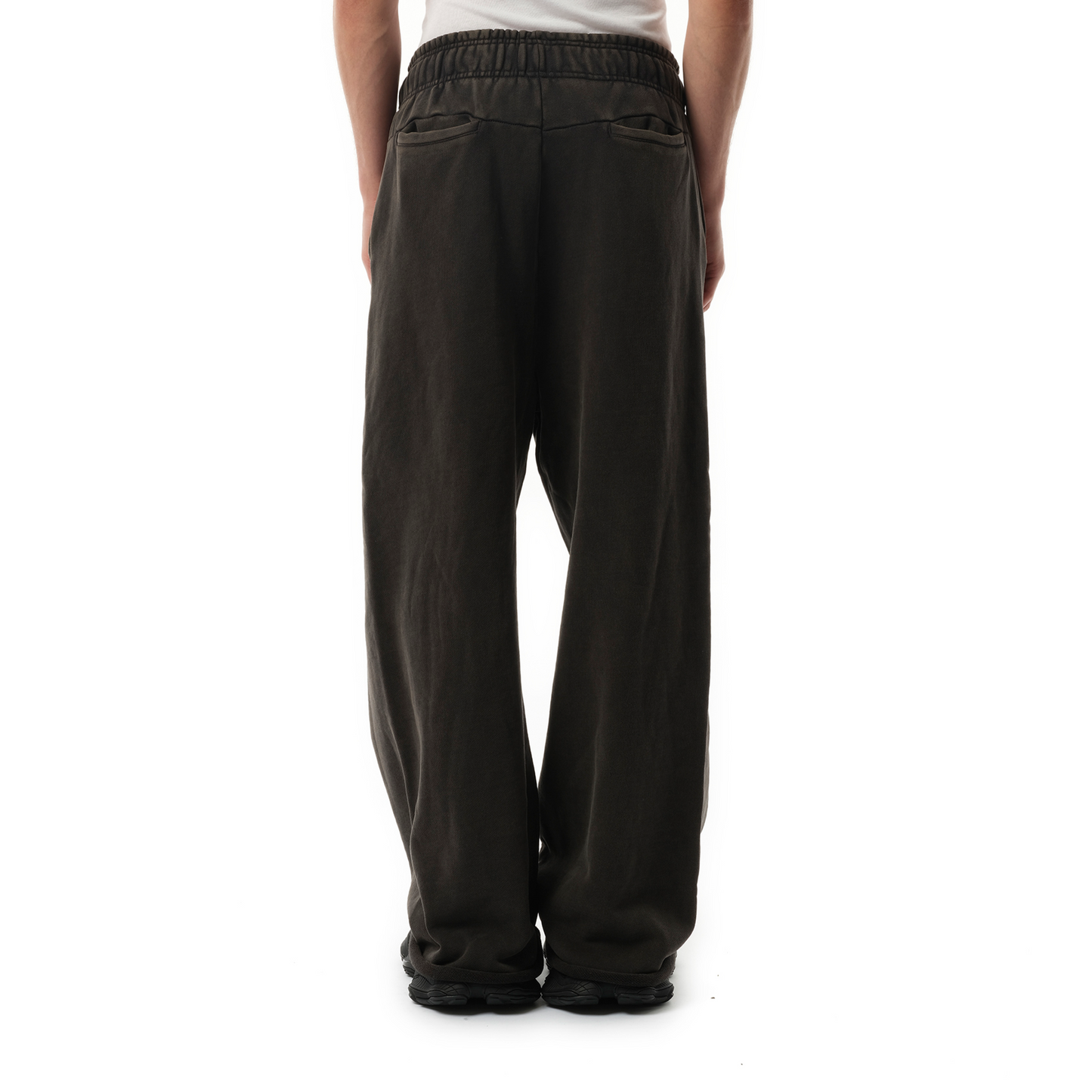 Full Sweatpants in Washed Black