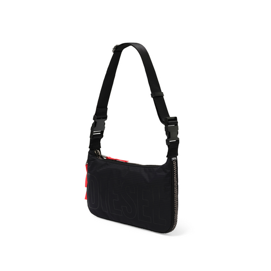 Zip-D Shoulder Bag in Black