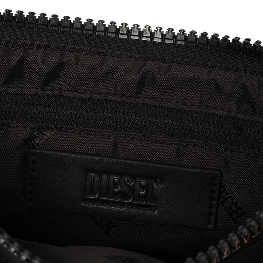 Zip-D Shoulder Bag in Black