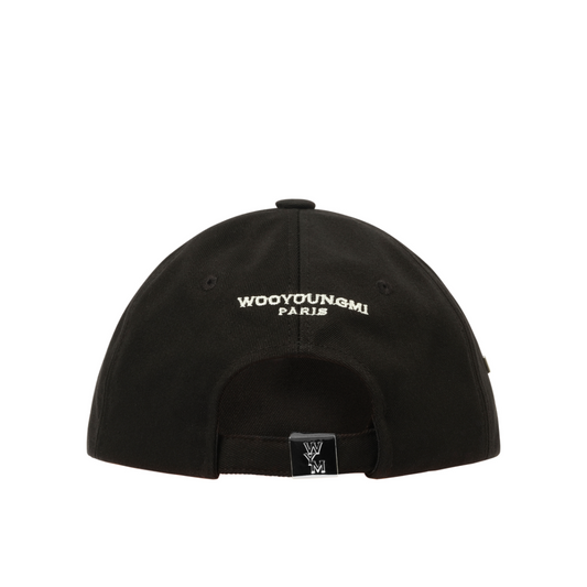 WYM Embroidery Cap in Black