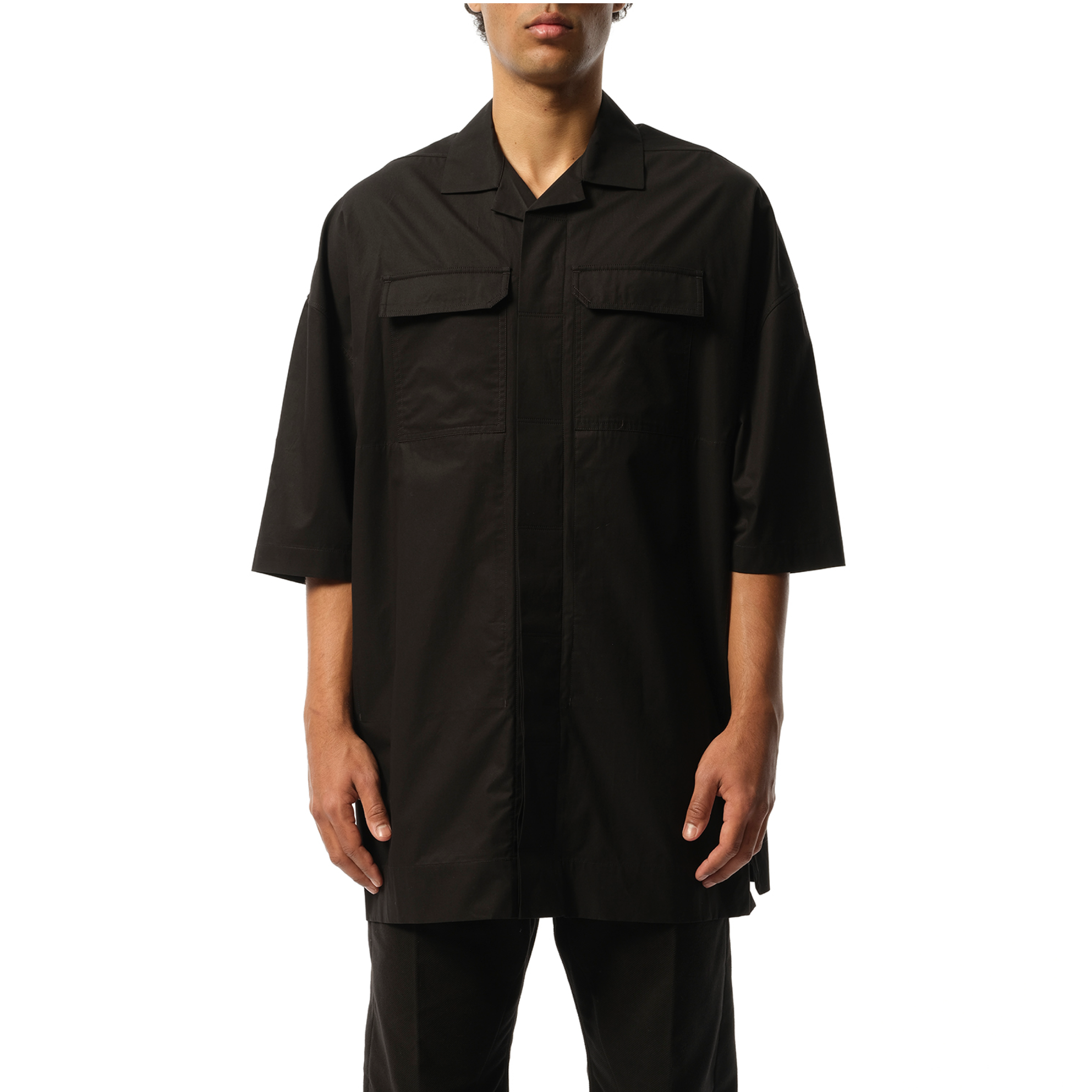 Magnum Tommy Short Sleeve Shirt in Black