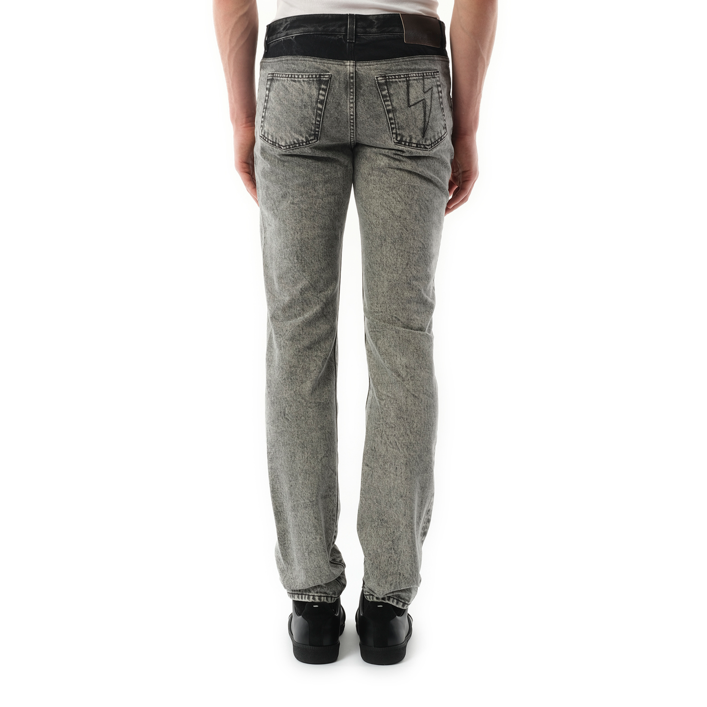 Slim Fit Jeans Black/Grey