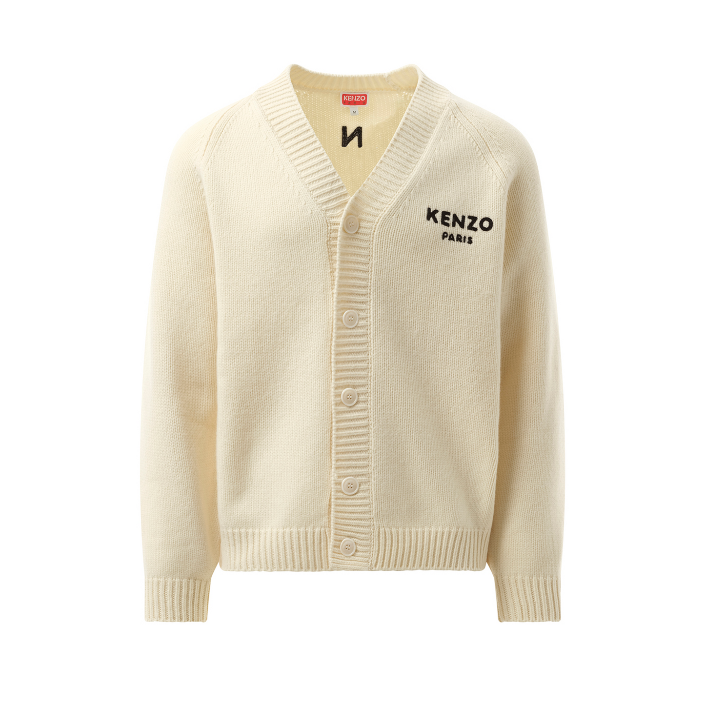 Kenzo Pop Cardigan in Off White