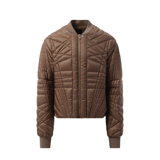 Rick Owens x Moncler Megapenta Flight Jacket in Dust