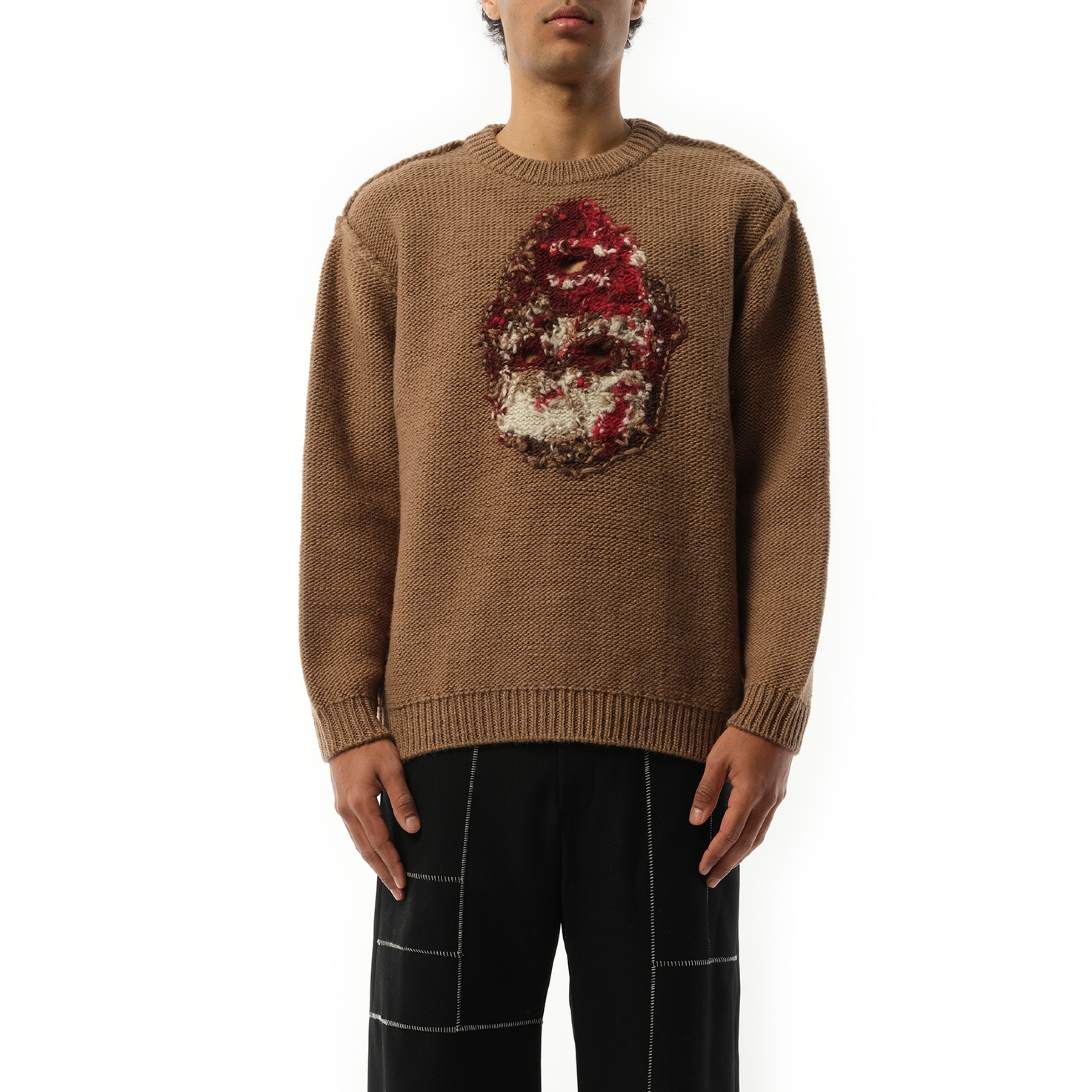 Acting Zombie Knit Wear in Brown