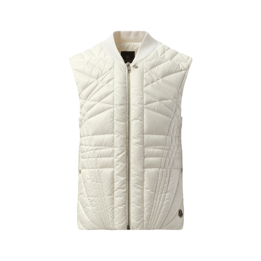 Rick Owens x Moncler Megapenta Flight Vest in Milk