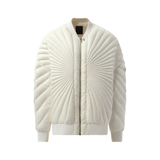 Rick Owens x Moncler Radiance Peter Jacket in Milk