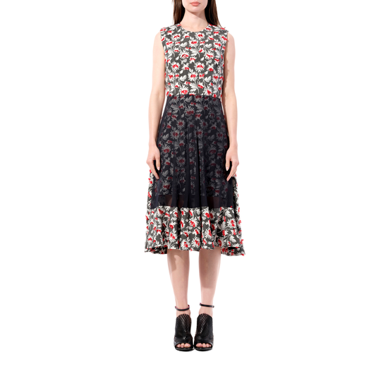 Jacquard Dress in Multicolor