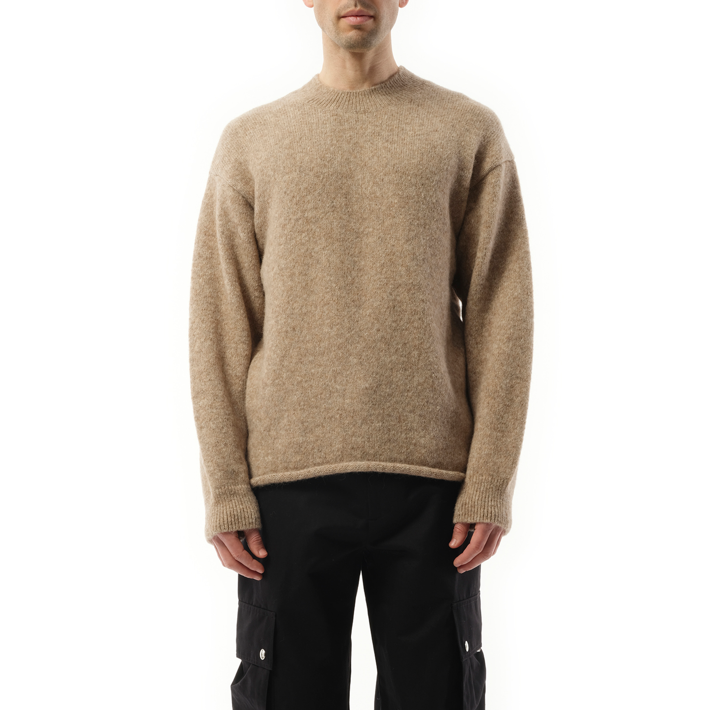 Le Pull Jacquemus in Beige 2