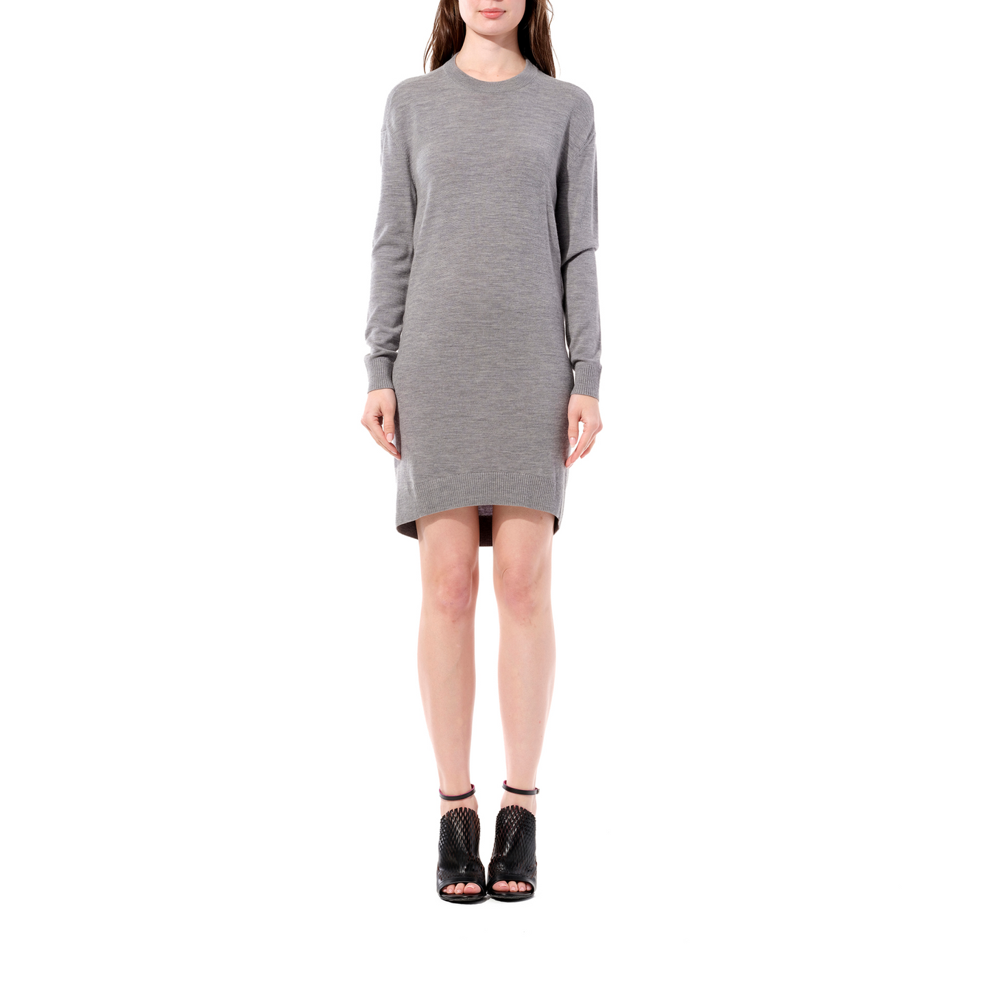 Knit Dress in Grey