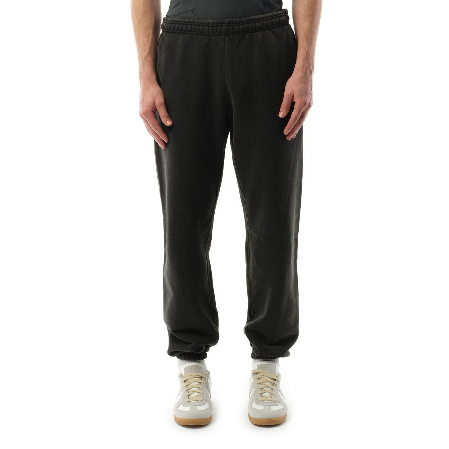 Heavy Sweatpants in Washed Black