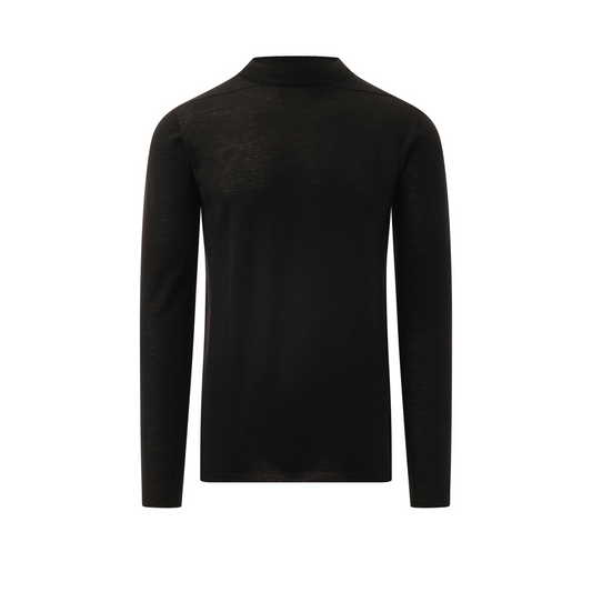 Level Lupetto Sweater in Black