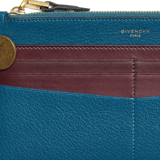 GV3 Bicolor Wallet in Blue