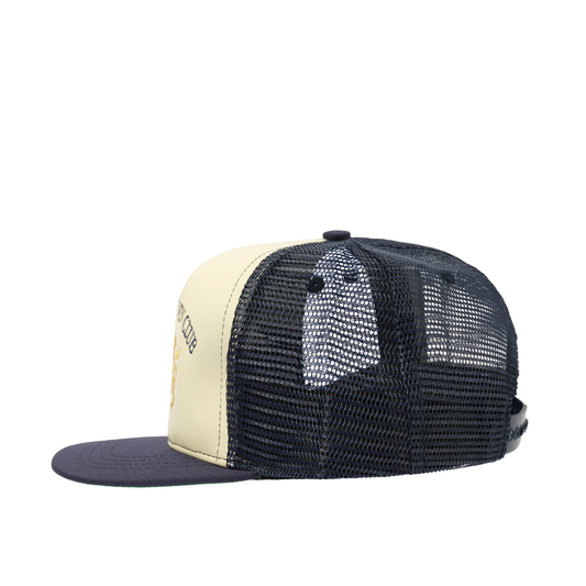 Cellier Trucker Hat in Navy/Cream